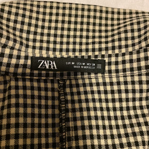 Zara Collared Plaid Mini Dress - Picture 5 of 5